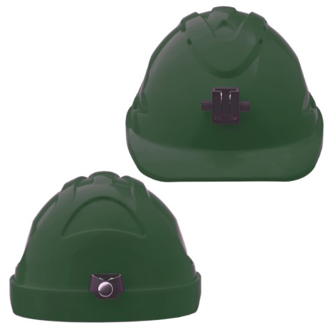 PROCHOICE V9 HARD HAT VENT LAMP BRACK RATCHET HARN - GREEN